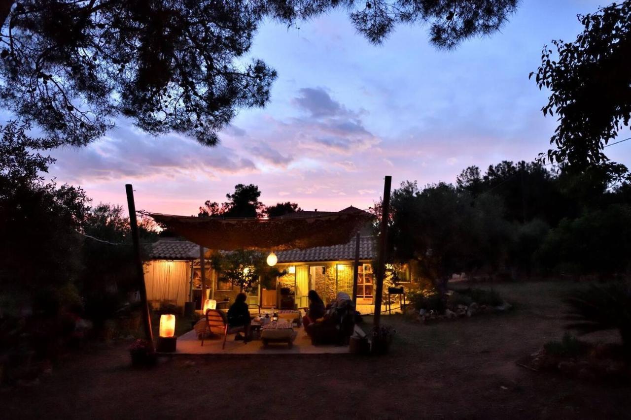 Glamping At A Lovely Tent In Skiaxtro- Marathopoli 빌라 외부 사진