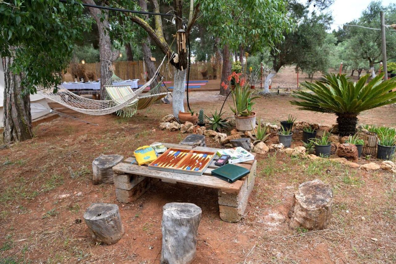 Glamping At A Lovely Tent In Skiaxtro- Marathopoli 빌라 외부 사진