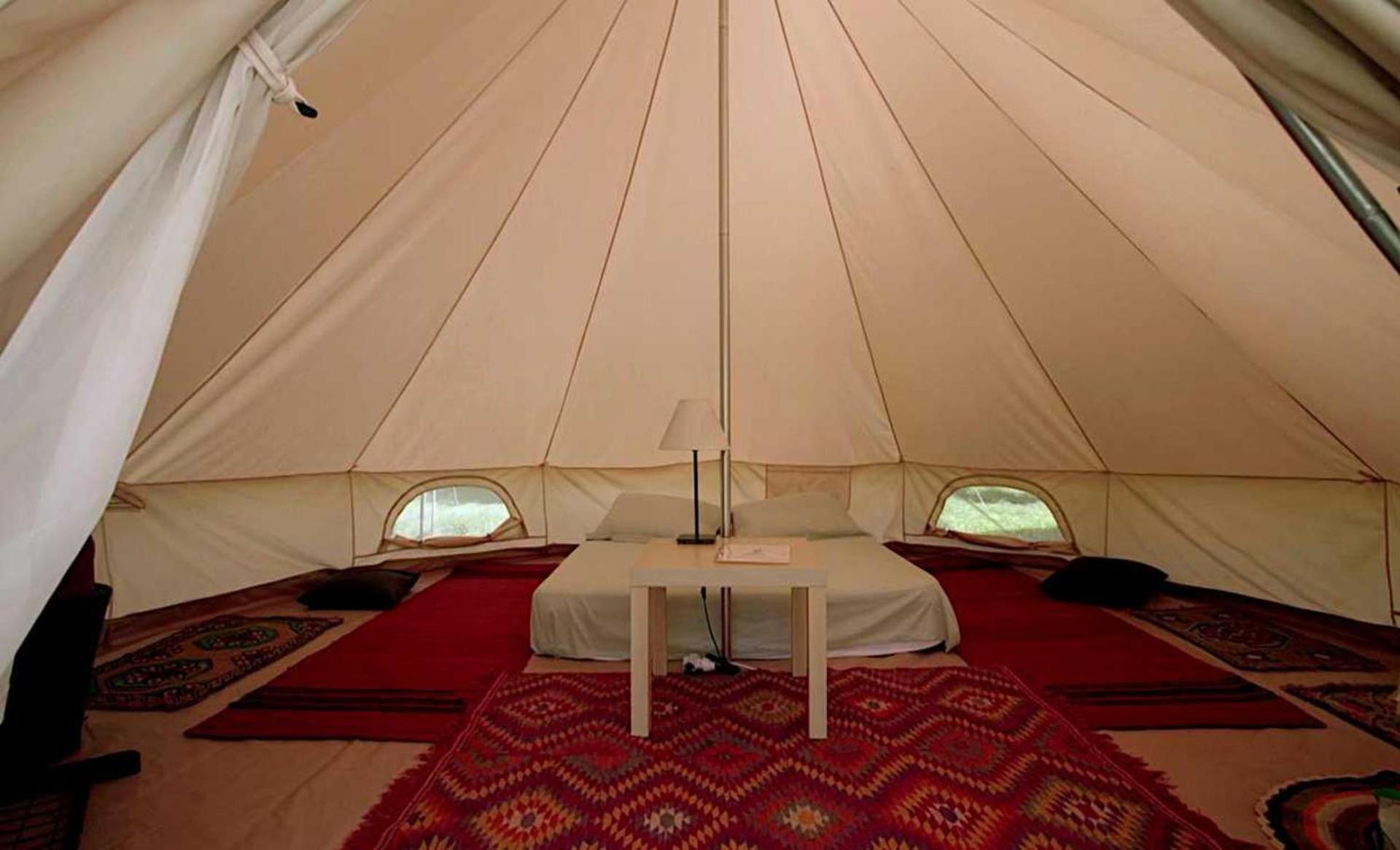 Glamping At A Lovely Tent In Skiaxtro- Marathopoli 빌라 외부 사진